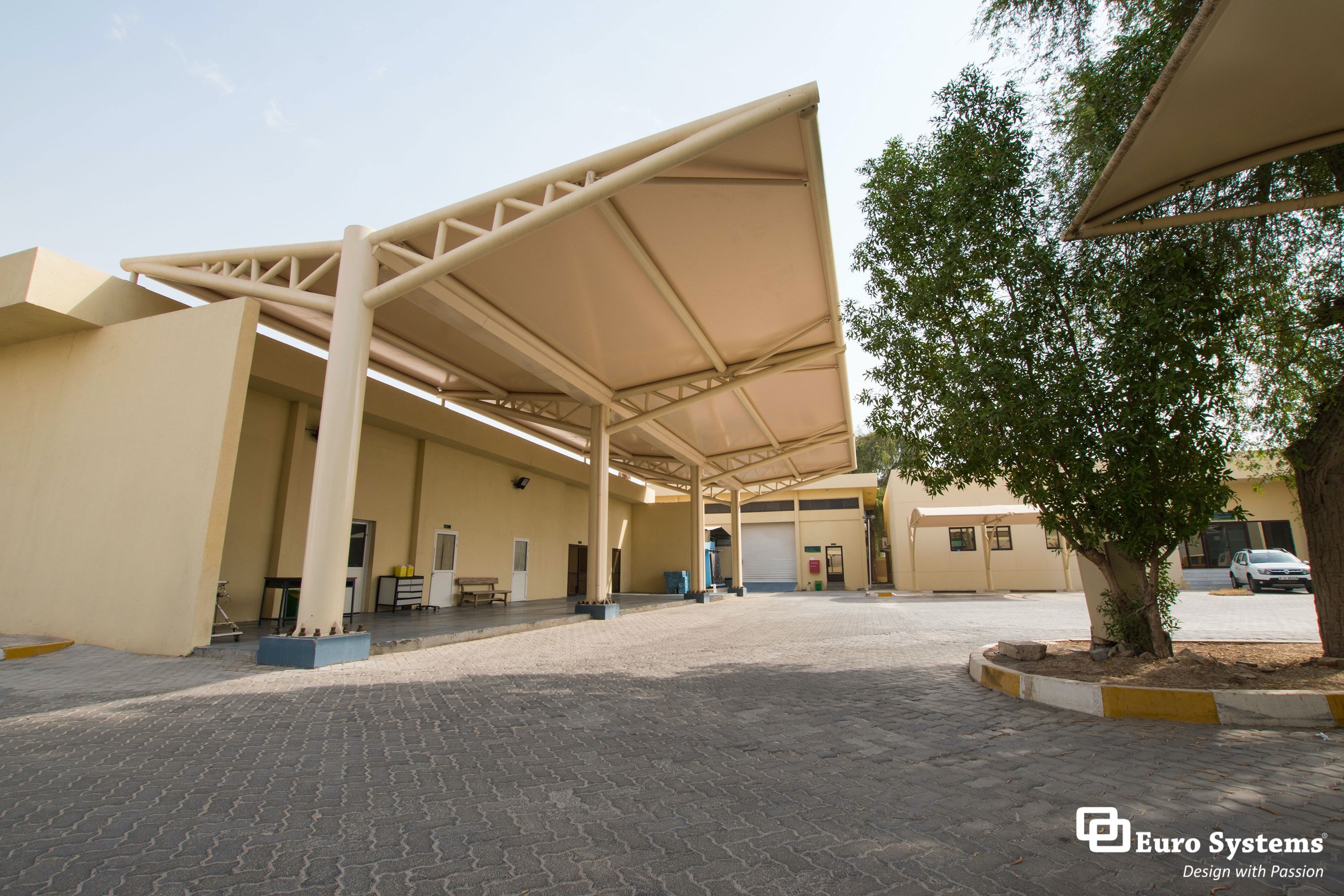 Euro Systems UAE - Carpark shade 