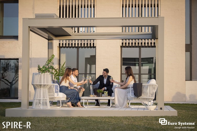 Euro Systems® Spire-R Pergola Dubai, Abu Dhabi, Sharjah, Ajman, UAE. Doha, Qatar. Kuwait