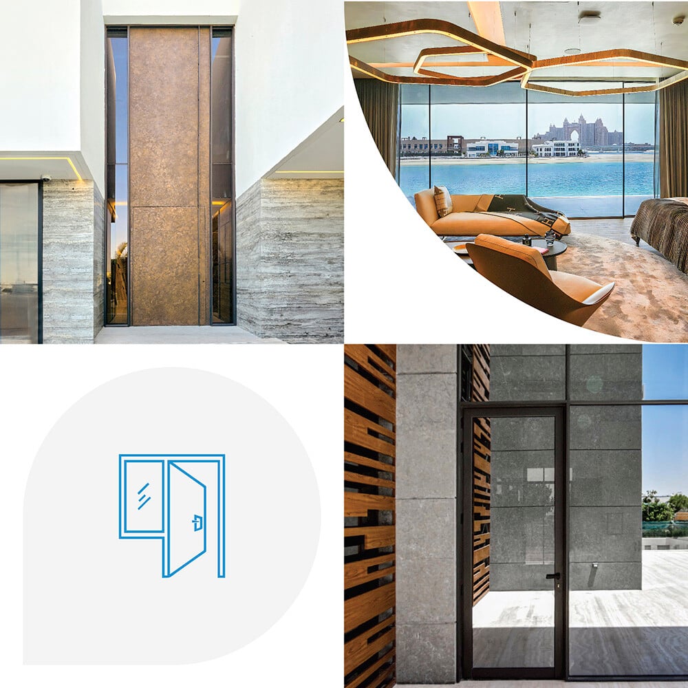 Doors and Windows Dubai, Abu Dhabi, UAE, Doha, Qatar, Kuwait, Oman, Bahrain, Riyadh, Saudi Arabia